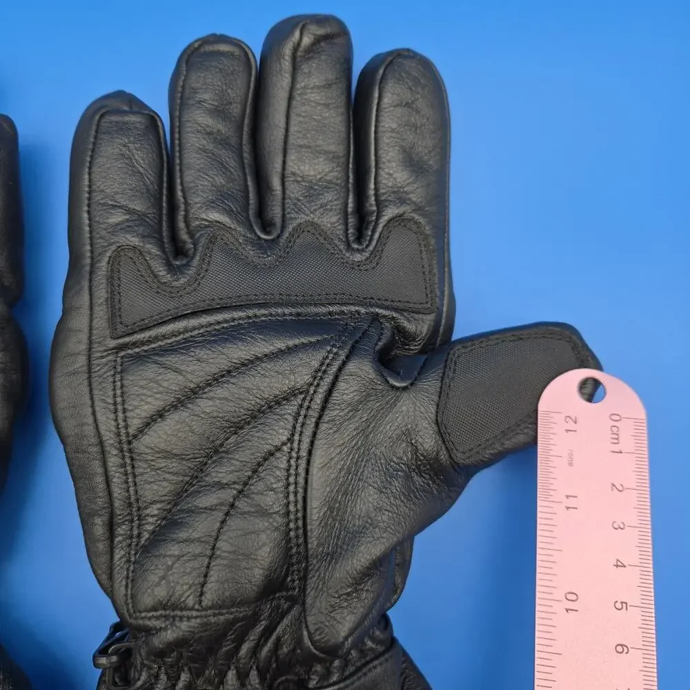 Gerbing’s Women’s Size Large Heated Leather Motorcycle Gloves Thermolite